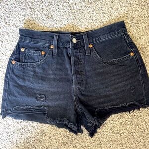 Women’s 501 high rise denim shorts